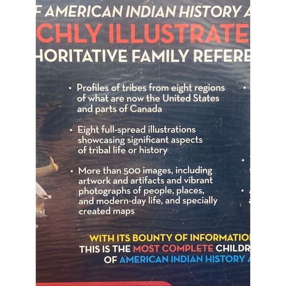 National Geographic Encyclopedia of American Indian History & Culture Hardcover - Picture 3 of 4